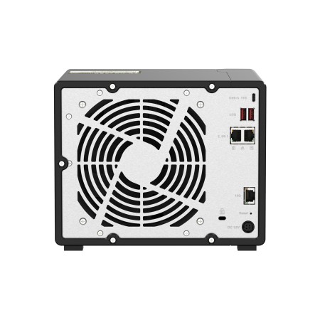 QNAP TS-H973AX NAS Tower Ryzen Embedded V1500B 32 GB DDR4 0 TB QuTS hero Black