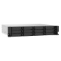 QNAP TS-1273AU-RP-8G NAS/storage server Rack (2U) Ryzen Embedded V1500B 8 GB DDR4 0 TB QNAP QTS Aluminium  Black
