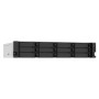 QNAP TS-1273AU-RP-8G NAS/storage server Rack (2U) Ryzen Embedded V1500B 8 GB DDR4 0 TB QNAP QTS Aluminium  Black
