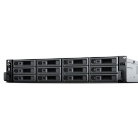 Synology RackStation RS2423+ NAS/storage server Rack (2U) Ryzen Embedded V1780B 8 GB DDR4 0 TB DiskStation Manager Black  Grey