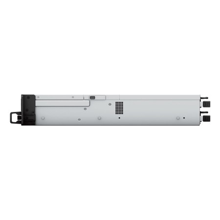 Synology RackStation RS2423+ NAS/storage server Rack (2U) Ryzen Embedded V1780B 8 GB DDR4 0 TB DiskStation Manager Black  Grey