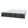 Synology RackStation RS2423+ NAS/storage server Rack (2U) Ryzen Embedded V1780B 8 GB DDR4 0 TB DiskStation Manager Black  Grey