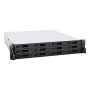 Synology RackStation RS2423RP+ NAS/storage server Rack (2U) Ryzen Embedded V1780B 8 GB DDR4 0 TB DiskStation Manager Black  Grey