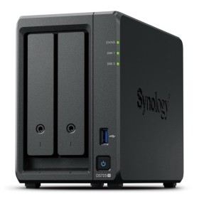 Synology DiskStation DS725+ NAS/storage server Ryzen Embedded R1600 4 GB DDR4 0 TB Black