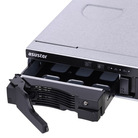 Asustor Lockerstor 4RS NAS Rack (1U) Intel Atom® C3538 8 GB DDR4 0 TB ADM Black