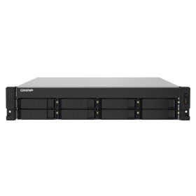 QNAP TS-832PXU NAS Rack (2U) Annapurna Labs AL324 4 GB DDR4 0 TB QNAP Turbo System Aluminium  Black