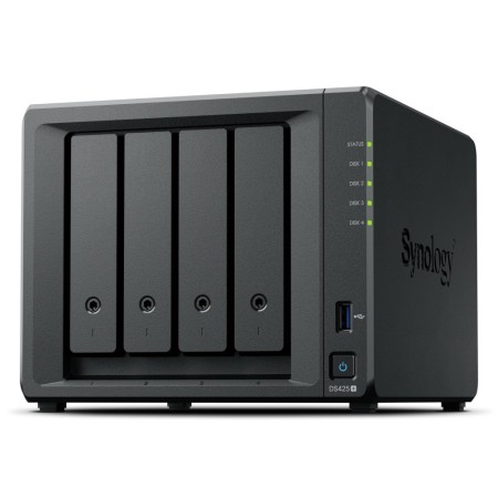 Synology DiskStation DS425+ NAS/storage server Intel® Celeron® J4125 2 GB DDR4 0 TB Black - only Synology HDD