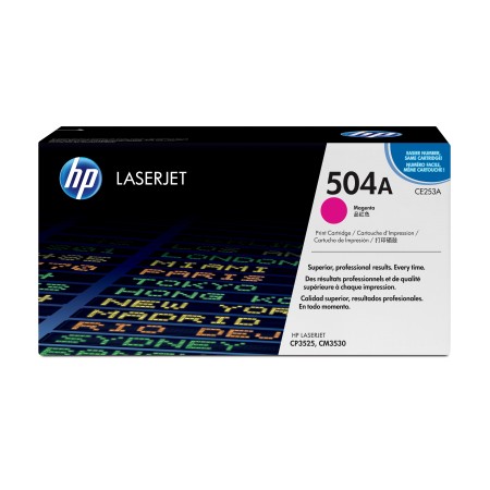 Cartuccia Toner originale magenta LaserJet HP 504A