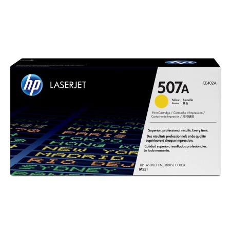 Cartuccia Toner originale giallo LaserJet HP 507A
