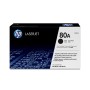 Cartuccia Toner originale nero LaserJet HP 80A