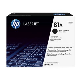 Cartuccia toner originale nero HP 81A LaserJet