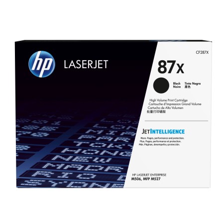 Cartuccia Toner originale nero ad alta capacità LaserJet HP 87X