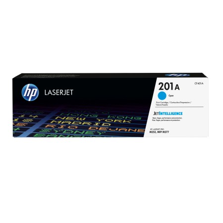 Cartuccia Toner ciano originale LaserJet HP 201A
