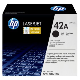 Cartuccia Toner originale nero LaserJet HP 42A