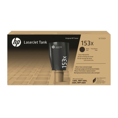 Kit ricarica toner nero originale LaserJet Tank HP 153X