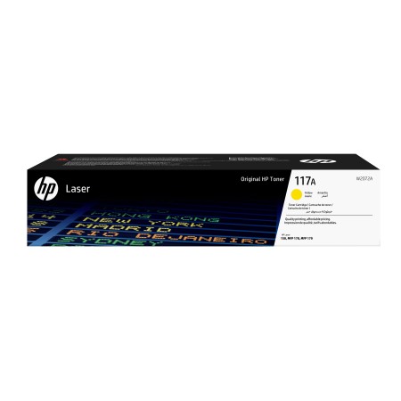 Cartuccia toner giallo per stampante laser originale HP 117A