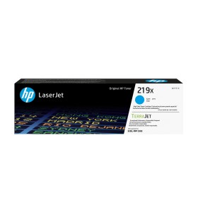 Cartuccia toner originale ad alta capacità LaserJet HP 219X ciano
