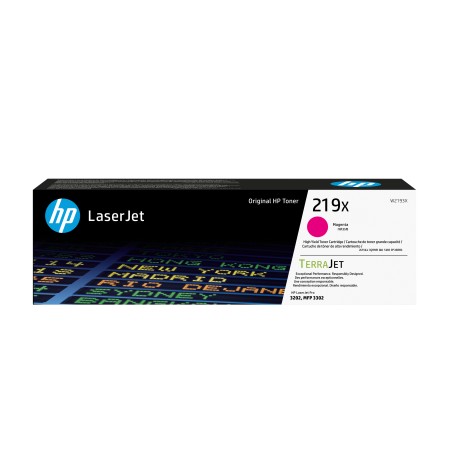 Cartuccia toner originale ad alta capacità LaserJet HP 219X magenta