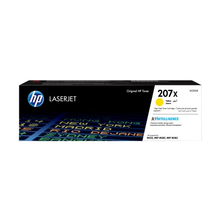 Cartuccia toner giallo originale LaserJet HP 207X ad alta capacità