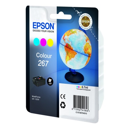 Singlepack Colour 267 ink cartridge