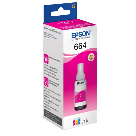 664 EcoTank flacone inchiostro magenta
