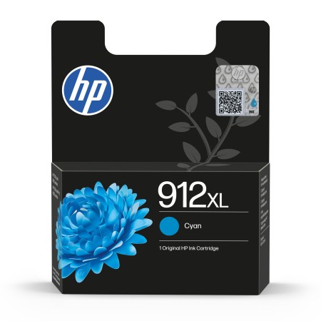 Cartuccia di inchiostro ciano originale HP 912XL ad alta capacità