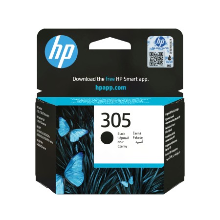 Cartuccia di inchiostro nero originale HP 305