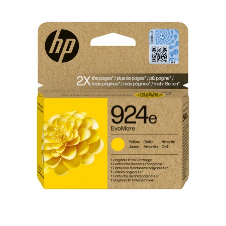 Cartuccia di inchiostro giallo originale HP 924e EvoMore