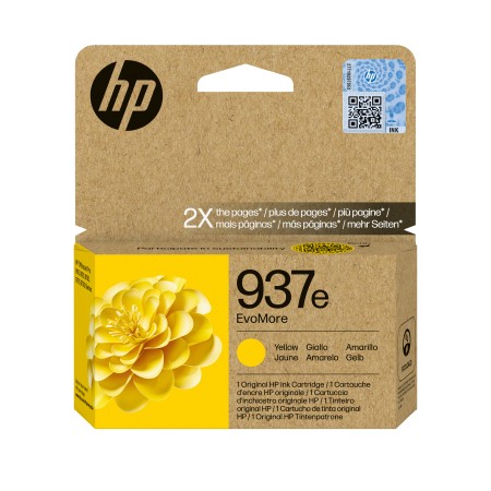 Cartuccia di inchiostro giallo originale HP 937e EvoMore