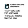 Cartuccia originale inchiostro nero HP 62