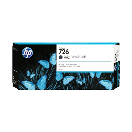 Cartuccia inchiostro nero opaco Designjet HP 726, 300 ml