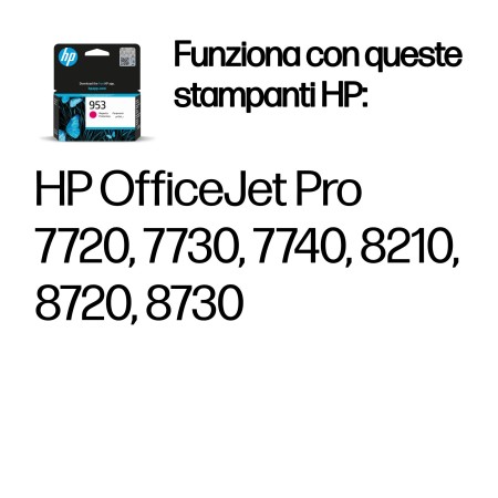 Cartuccia di inchiostro originale magenta HP 953