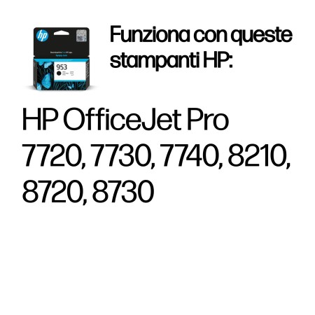 Cartuccia di inchiostro originale nero HP 953
