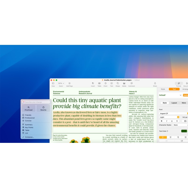 Progettato per Apple Intelligence. Una mente superiore.