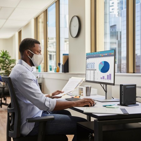 HP Pro Mini 400 G9 Desktop PC Intel® Core™ i5 16 GB DDR5-SDRAM Windows 11 Pro Mini PC Black