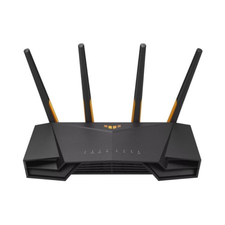 ASUS TUF Gaming AX4200 wireless router 2 5 Gigabit Ethernet Dual-band (2.4 GHz / 5 GHz) Black  Orange