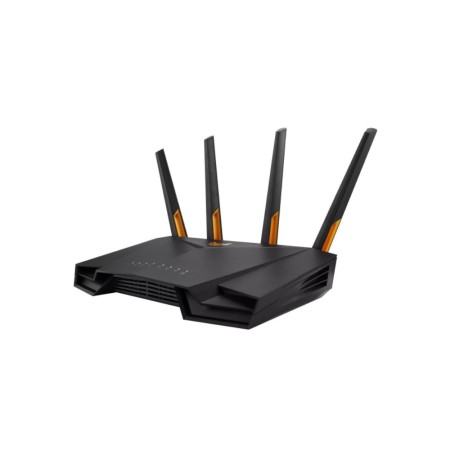 ASUS TUF Gaming AX4200 wireless router 2 5 Gigabit Ethernet Dual-band (2.4 GHz / 5 GHz) Black  Orange