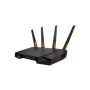 ASUS TUF Gaming AX4200 wireless router 2 5 Gigabit Ethernet Dual-band (2.4 GHz / 5 GHz) Black  Orange
