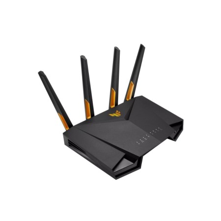 ASUS TUF Gaming AX4200 wireless router 2 5 Gigabit Ethernet Dual-band (2.4 GHz / 5 GHz) Black  Orange