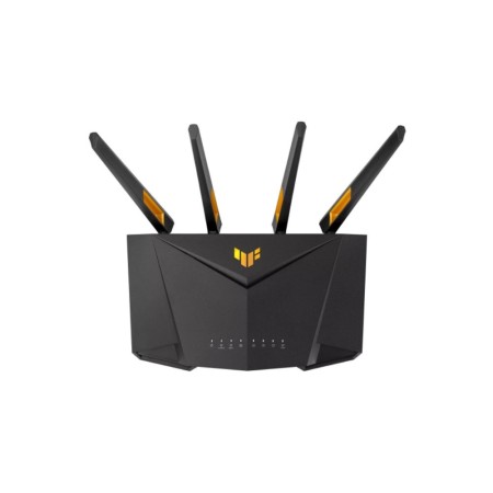 ASUS TUF Gaming AX4200 wireless router 2 5 Gigabit Ethernet Dual-band (2.4 GHz / 5 GHz) Black  Orange