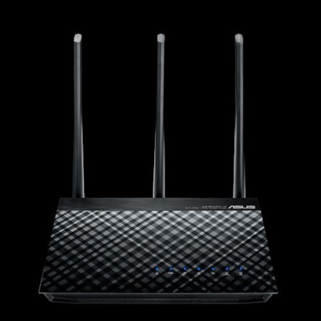 ASUS DSL-AC51 wireless router Gigabit Ethernet Dual-band (2.4 GHz / 5 GHz) Black