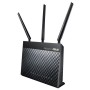 ASUS DSL-AC68U wireless router Gigabit Ethernet Dual-band (2.4 GHz / 5 GHz) Black