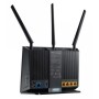 ASUS DSL-AC68U wireless router Gigabit Ethernet Dual-band (2.4 GHz / 5 GHz) Black