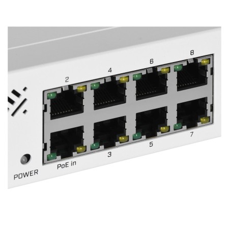 Mikrotik CSS610-8G-2S+IN network switch Gigabit Ethernet (10/100/1000) Power over Ethernet (PoE) White