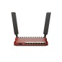 Mikrotik L009UiGS-2HaxD-IN wireless router Gigabit Ethernet Single-band (2.4 GHz) Red
