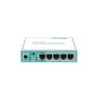 Mikrotik RB750GR3 wired router Gigabit Ethernet Turquoise  White