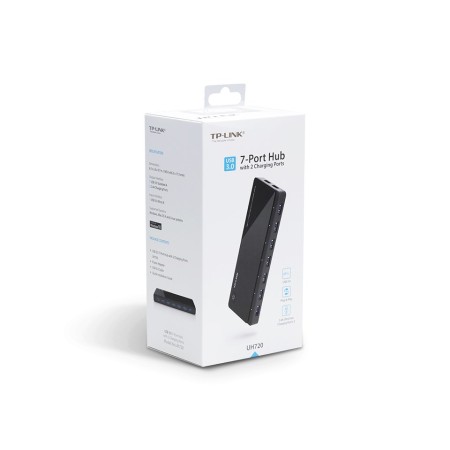 TP-Link UH720 USB 3.2 Gen 1 (3.1 Gen 1) Micro-B 5000 Mbit/s Black