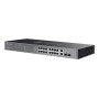 TP-Link Omada ES220GMP network switch Managed L2 Gigabit Ethernet (10/100/1000) Power over Ethernet (PoE) Black
