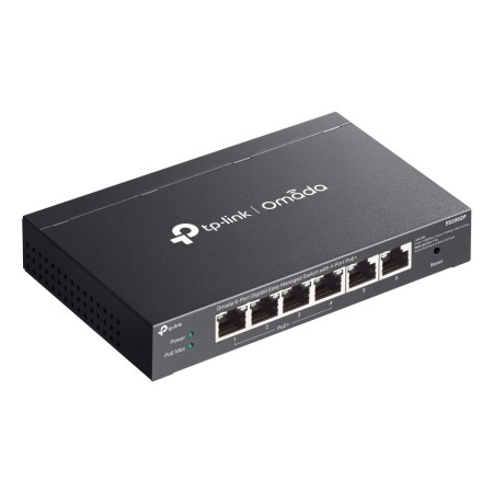 TP-Link Omada ES206GP network switch Managed Gigabit Ethernet (10/100/1000) Power over Ethernet (PoE) Black