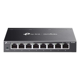 TP-Link Omada ES208G network switch Managed L2 Gigabit Ethernet (10/100/1000) Black